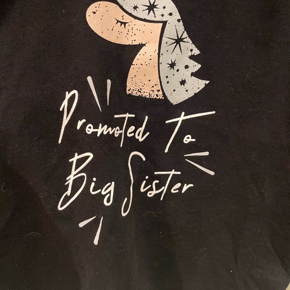 💫Promoted to Big Sister Unicorn Tshirt - Picture 4 of 4